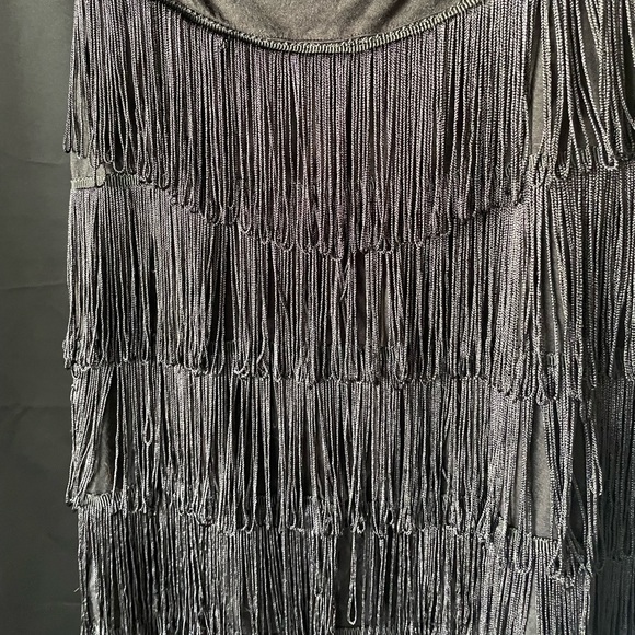 🎄Buy2Get1Free🎄Black fringe tank top - Picture 4 of 7